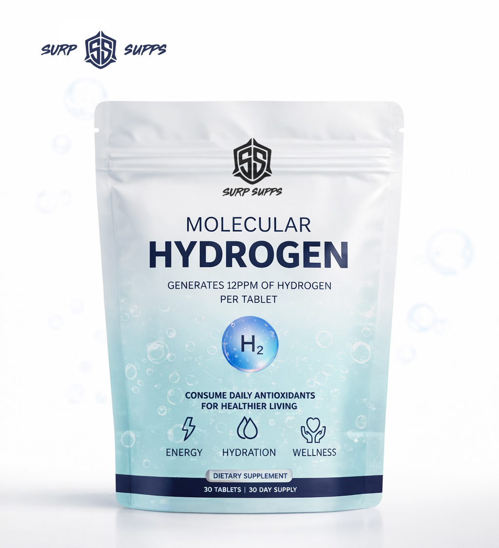 SURP SUPPS Molecular Hydrogen Tablets | Hydrogen Water Wellness Support - Image 5
